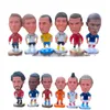 7CM Figura sportiva Modello fatto a mano Intorno alle coppe del mondo Portogallo C Ronaldo Argentina Messinemal Russia Coppa del mondo Regalo Palla Stella Bambole Modelli fatti a mano