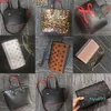 Wysokiej jakości damskie luksusowe torebki torebki 2021 czerwone dno moda swobodna damska talia dolna torebki Portfel