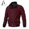 Hommes Vestes Armée Bomber Veste Pur Coton Streetwear Pilote Vol Outwear Militaire Coupe-Vent Cargo Manteau SpringFall 221124