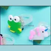 Party Favor Ring LED Lights Up Toy Party Favor Wing Flash of Light Rings Cartoon Luminescence Enfants Petits Jouets Drop Livraison Accueil Dhwgs