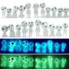 Garden Decorations 1020Pcs Luminous Tree Elves Spirit Princess Mononoke Micro Landscape Glowing Trees Elf Outdoor Miniature Gardening Potted Decor 221126