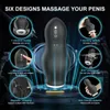 Massaggiatore per giocattoli sessuali Masturbatore per uomo Succhiatore automatico Macchina maschile Orale vaginale Pene Vibratore Tazza per masturbazione Pompini Preferito