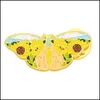 Pinos broches desenho animado rish hard esmalte pino fofo cor de borboleta de borboleta Fly Zebra Animal Distrange requintado acess￳rios de su￩ter Tikt dhgarden dhm4u