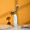 المزهريات الإبداعية التجريدية الوجه البشري المزهرية الخزفية الرجعية Avatar Simple Flower Flower Vase Office غرفة المعيشة غرفة نوم ديكور المنزل 221126