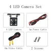 Wide Angle HD Car Rearview Camera Rear View Video Vehicle Camera Backup 12 LED Night Vision Parking