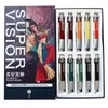 Supplies de peinture Super Vision 10 couleurs aquarelle gris de haute qualité tube de peinture de couleur professionnelle 8 ml pour la peinture de dessin de fournitures d'art 221128