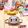 Designer Masks Pet Pandas Cartoon Printing Two Tier Cotton Dust Face Masks Washable Mascarilla Fashion Reusable Mascherine Breathing Dhebh