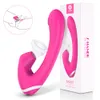Vibrador de chupaci￳n flexible femenina con 9 chupas y 9 vibradores Estimulaci￳n G-Spot Impermeable para la piel del juguete sexual adulto para mujeres parejas
