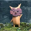 Decorações de jardim Korok estátua de madeira Korok Family Natseekgo Craft Gift for Game Lovers Home Room Decoration 221126