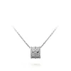 luxury designer womens pendant full diamond necklaces fashion designer design stainless steel necklace mans valentines day gifts f235N