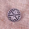 Brooches Slavic Mythology Thunder God Perun Symbol Enamel Pin Badge Brooch Backpack Decoration Jewelry