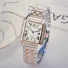 Montre de Luxe Mens Automatic Watch Square Designer из нержавеющей стали Super Men Женщины Водонепроницаемые часы2707