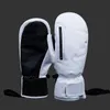 gants de motoneige blanc