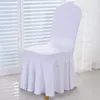 Housses de chaise 10 pcs/lot élastique El mariage chaises couverture entièrement inclus tissu plus épais pour la décoration d'événement de Banquet de fête