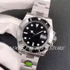 Klasyczny zegarek męski Wersja V12 Męskie super zegarki Fabryka 3135 Automatyczna stal 904L Luminous Black Green Ceramic Bezel Ruch 28800vph/Hz Wodoodporne pudełko upominkowe