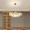 Lampadari Nordic Creative Gypsophila Per Camera Da Letto Soggiorno Illuminazione Decorazione Lampadario Moderno Soffitto In Vetro Romantico