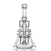 Bong Beaker Pipes Glass Water Down Stem 14mm Joint Recycler Dab Rigs Hookah Bubbler Heady Ice Catcher Pipe