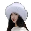 Beanies Winter Luxury Faux Fur Caps Women39s Earmuffs Fashion Warm Cap Berets Brim 2022 Warmer5099732