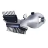 BBQ Tools Tillbehör GRILL Brush Scraper Cleaner Manual Steam Barbecue Matlagning Rengöring Lämplig för gaskol 221128