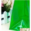 Storage Bags Pvc Handbag Clothing Shop Bag Soft Glue Gift Bags Wine Beer Plastic Colour Transparent Fashion Firmnesst 2 5Mya D2 Drop Dh2Xd