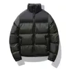 Hommes Down Parkas Designer de mode Puffer coton rembourré épais chaud pardessus Thermo veste d'extérieur deux couleurs Patchwork col montant 221128