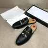 شبشب البغال جلد أصلي المتسكعون birkenstock امرأة رجل أحذية المصممين الفاخرة حجم 34-46 الأخفاف اصبع القدم مستديرة جلد البقر الناعم الكلاسيكية سيدة معدنية كسول برينستاون