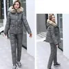 Women's Two Piece Pants Women's Winter Snow Suit Sets Snowboarding Clothing Skiing Costume 10k Waterproof Windproof Coat Jackets And