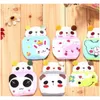 Designer Masks Pet Pandas Cartoon Printing Two Tier Cotton Dust Face Masks Washable Mascarilla Fashion Reusable Mascherine Breathing Dhebh