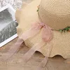 Широкие шляпы летняя женское соломенное солнце