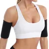 Ginocchiere 1 paio Donne Braccio Coscia Trimmer Wrap Sculpt Sauna Compression Sleeve Sport Arms Sweat Bands Perdita di peso Dimagrante Shaper