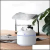 Other Home Decor Compact Water Supply Instrument Cute Humidifiers Mini Adt Children Essential Oils Diffusers Silence Household Acces Dhtwb