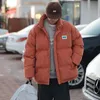 Męskie Parkas Męskie Zima Bawełna Parka Cord Hip Hop Gtromen Gtratne ciepłe kurtki Casual Loose Płaszcz Unisex Streetwear Japońskie obciążenie Kobiety 221124