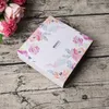 Present Wrap 5 PCS Candy Box For Wedding Party Födelsedagsblommor Sakura Drawer Paper Cake Chocolate Packaging Cardboard