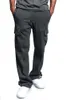 Pantaloni da uomo Pantaloni da jogging larghi da uomo Pantaloni casual da pista tinta unita Moda Sport Plus Size Pantaloni sportivi punk streetwear