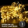 3M LED -gardinsträng Fairy Lights Remote Control USB 5V Copper Lights Christmull Decoration For Home Bedroom Wedding Party Holiday Lighting