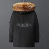 Mens Down Parkas Plus Size 10XL Winter Fur Collar Jackets Men Thickened Warm Hooded Coats Male Outerwear Removable Liner 221128