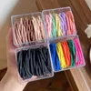 Elastic Hair Bands for Women Hair Ring Rubber Corda Girls de 50pcs/caixa