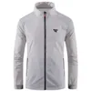 Golf Tshirts Kläder Mens bär menjackor Sport Stand Collar Long Sleeve Zipper Coats tunna och lätta höstkläder 2211282096688