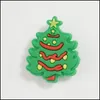 Charms 27pcs Santa Christmas Tree Charms Shoe Buckle Cute Gifts Diy Shoes Pvc Toy Party Decoration Accessories 1546 D3 Drop Dhgarden DHJCX
