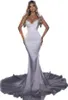 Weiße lange elegante Ballkleider 2023 schiere herzförmige Abendkleider afrikanische Frauen schwarze Mädchen Meerjungfrau Party BC14734 GB1128