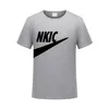 New Summer O-neck T-shirt Men Combed Cotton Solid Short Sleeve T Shirt Men Fitness Undershirt Male Tops Tees Brand LOGO Print