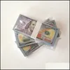 Autres fournitures de fête festives Cadeau pour enfants Dollars américains Fournitures de fête Prop Money Film Billet de banque Papier Nouveauté Jouets 10 20 50 100 Poupée Otekw 2QZPSK31P