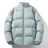 Mens Down Parkas ciepły gęstwy płaszcz mody zimowy ponadwymiarowy zwykła kurtka męska streetwear Hip Hop Woman 221128