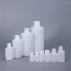 Storage Bottles 250ML Round Plastic Bottle With Lid Thicken Empty Lotion Liquid Container Sample Travel Food Grade Material