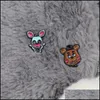 Broches Broches Broches en émail Dessin animé Ours Mignon Broche Collier Broches pour Femmes Vêtements Badges en métal Sac à Dos Broches Je Dhgarden Dhwn7