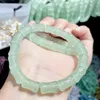 Bracelet Imitation Jade Bambou Femme Brins Bracelet Aigue-Marine