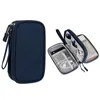 MacBook Power Adapter Chargers Pencil USB Flash Disk SD Card Small Portable Accessories Bag Dom-114Ja017用ハードトラベル電子オーガナイザーケース