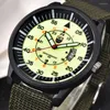 Armbanduhren Herrenuhren Armee Luxus Militäruhr Datum Herren Zifferblatt Sport Schwarz Quarz Edelstahl Armband Mesh Uhr