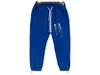 Mensbyxor Nytt med panelmönster Löst dragkammare Sport Pant Casual Nine Points Sweatpants For Man Woman Size S-XL #885
