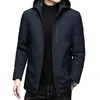 Mens Down Parkas Treesolo 겨울 따뜻한 두꺼운 두꺼운 플러스 면화 면화 모자 재킷 5xl 아웃복 포켓 클래식 코트 221128